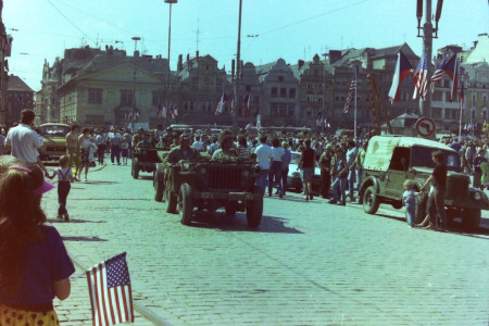 První Slavnosti svobody v květnu 1990 (foto Z. Šůcha)